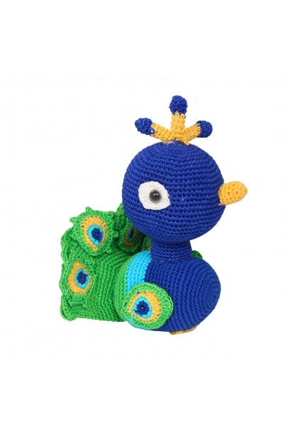  Amigurumi Soft Toy- Handmade Crochet- Peacock